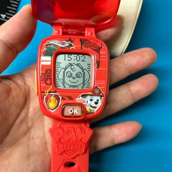 🖤2018 Vtech Paw Patrol Marshall Learning Kids Watch Red Band Working battery - Picture 1 of 14